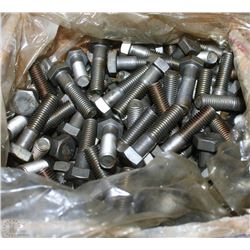 BOX OF 5/8 -11X2 1/2 HEX BOLTS