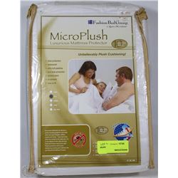 MICRO PLUSH DOUBLE MATTRESS PROTECTOR