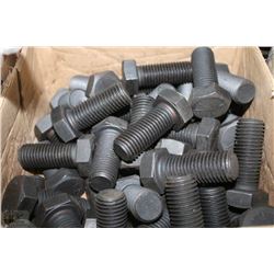 BOX OF 1-8X2 1/2 HEX BOLTS