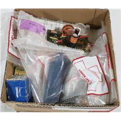 BOX OF AUTOMOTIVE ITEMS