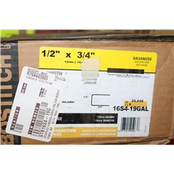 BOX OF BOSTITCH STAPLES