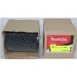 LOT OF 2 MAKITA NYLON BRUSH WHEELS
