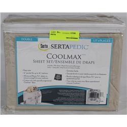 SERTA DOUBLE SHEET SET