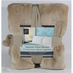 SUPREME VELVET QUEEN SIZE BLANKET