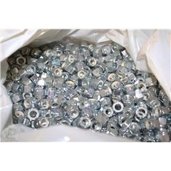 BOX OF 3/8-24 NYLON INSERT LOCK NUTS