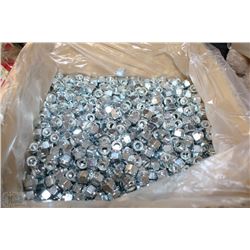BOX OF 3/8-24 NYLON INSERT LOCK NUTS