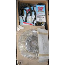 BOX OF AUTOMOTIVE PARTS