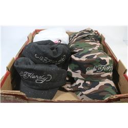 FLAT OF REPLICA ED HARDY HATS