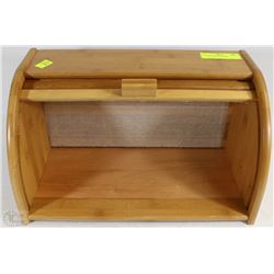 WOODEN BREAD BASKET