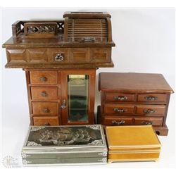 BOX OF JEWELLERY BOXES