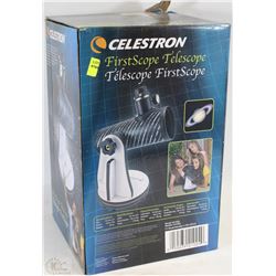 NEW CELESTRON FIRSTSCOPE TELESCOPE