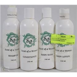 NEW SALON SHAMPOO, CONDITIONER, BODY