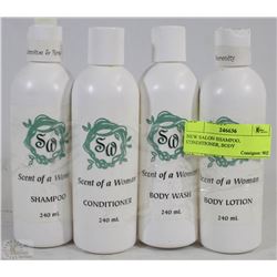 NEW SALON SHAMPOO, CONDITIONER, BODY