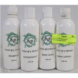 NEW SALON SHAMPOO, CONDITIONER, BODY