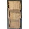 Image 1 : SET OF 3 WICKER BASKETS