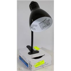 NEW MAINSTAYS METAL CLIP FLEXIBLE LAMP WITH