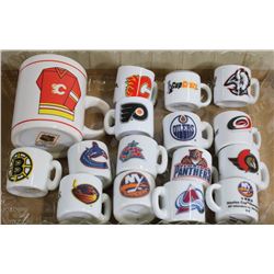 NHL HOCKEY CERAMIC TWO SIDED RETIRED IN 2001 MINI