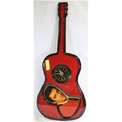 ELVIS GUITAR WALL CLOCK