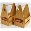 Image 1 : HANDMADE BRITTANY WOODEN 2 BOXES  CONDIMENT
