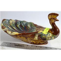 VINTAGE LARGE PEACOCK