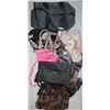 Image 1 : BOX W/TRAVEL BAG & 8 PURSES