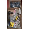Image 1 : BOX OF ASSORTED TOOLS INCLUDING PUNCHES,