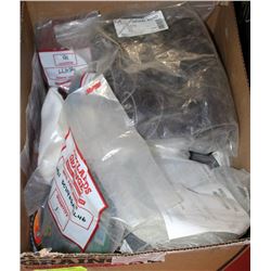 BOX OF SANDING DISCS, WHEELS, AND CUTOFF WHEELS