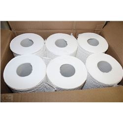CASE OF KRUGER SIX 4PLY ROLLS OF PAPER TOWEL