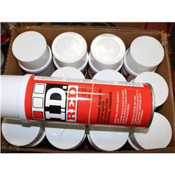 CASE OF 12 I.D. RED INDUSTRIAL DEGREASER