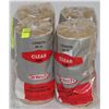 Image 1 : LOT OF 4 BAGS OF 8 ROLLS CLEAR TAPE