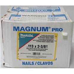 CASE OF MAKITA MAGNUM PRO .113 X 2-3/8" RING
