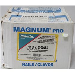 CASE OF MAKITA MAGNUM PRO .113 X 2-3/8" RING