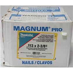 CASE OF MAKITA MAGNUM PRO .113 X 2-3/8" RING