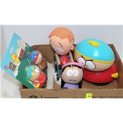 LOT OF SOUTH PARK COLLECTABLES