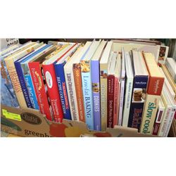 FLAT OF COOK BOOKS