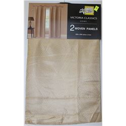 VITORIA CLASSICS 2 WOVEN PANELS 80" X 84"