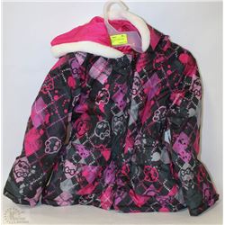 NEW GIRLS WINTER JACKET SIZE 7,MONSTER HIGH