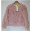 Image 1 : NEW LADIES MAOCITY FAUX FUR PINK DRESS JACKET