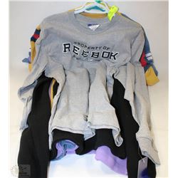 BUNDLE OF 5 T-SHIRTS 2LONG,3SHORT SLEEVES,XL-2XL