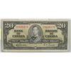 Image 1 : P) CANADIAN 1937 $20.00 BILL