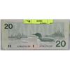 Image 1 : O) CANADIAN 1991 $20.00 BILL