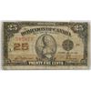 Image 1 : D) CANADIAN 1923 25 CENT SHINPLASTER