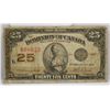 Image 1 : D) CANADIAN 1923 25 CENT SHINPLASTER