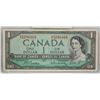 Image 1 : AA) 1954 CANADIAN $1.00 BILL
