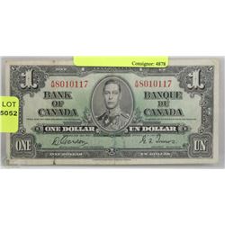 C) CANADIAN 1937 $1.00 BILL