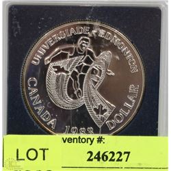 CG) 1983 EDMONTON UNIVERSIADE CANADIAN DOLLAR