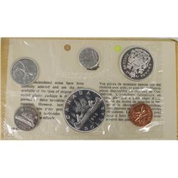 BL) 1962 PROOF COIN SET IN PLASTIC SEALS & BROWN