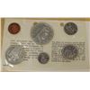 Image 1 : BN) 1965 PROOF COIN SET IN PLASTIC SEALS & BROWN