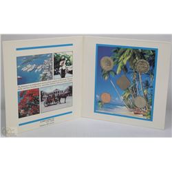 AZ) 1987 BAHAMAS COIN COLLECTION