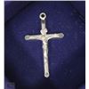 Image 1 : .925 SILVER CROSS PENDANT - MADE IN ITALY
